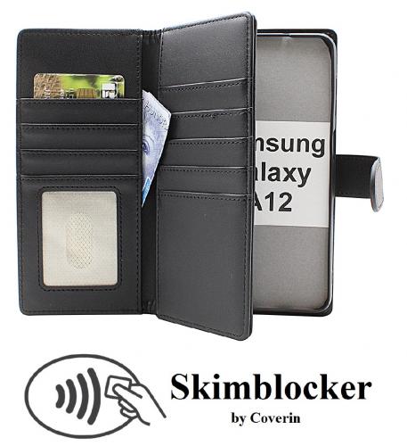 CoverinSkimblocker Samsung Galaxy A12 XL Plnboksfodral