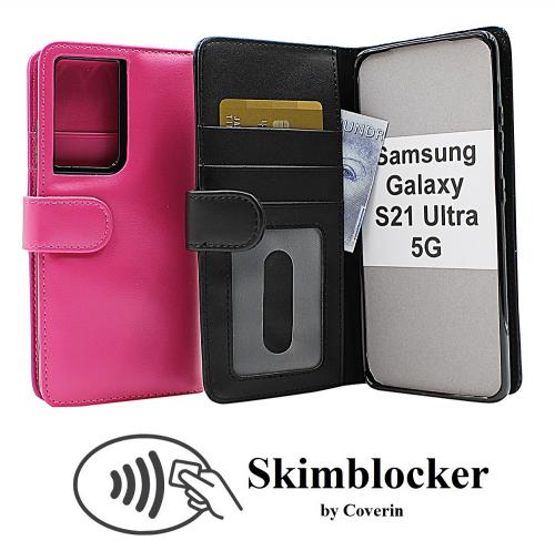 CoverinSkimblocker Plnboksfodral Samsung Galaxy S21 Ultra 5G (G998B)