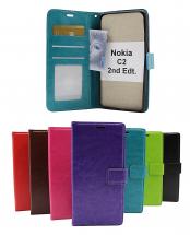 billigamobilskydd.seCrazy Horse Wallet Nokia C2 2nd Edition