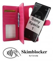 CoverInSkimblocker XL Magnet Fodral Sony Xperia 1 (J9110)