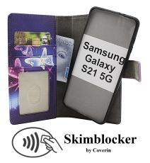 CoverinSkimblocker Samsung Galaxy S21 5G Magnet Plånboksfodral Design