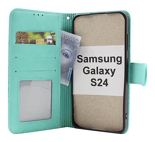 billigamobilskydd.seFlower Standcase Wallet Samsung Galaxy S24 5G (SM-S921B/DS)