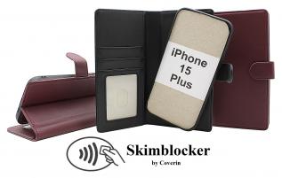 CoverinSkimblocker iPhone 15 Plus Magnet Plånboksfodral