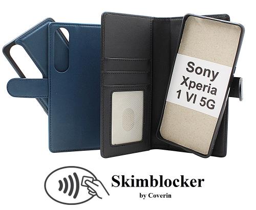 CoverinSkimblocker Sony Xperia 1 VI 5G Magnet Plnboksfodral