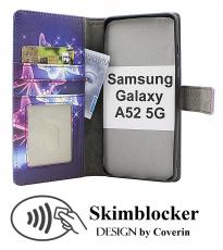 CoverinSkimblocker Samsung Galaxy A52 5G Plånboksfodral Design