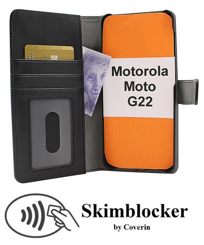 CoverinSkimblocker Magnet Fodral Motorola Moto G22