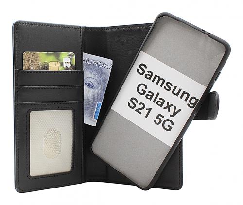 CoverinSkimblocker Samsung Galaxy S21 5G Magnet Plnboksfodral
