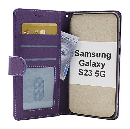 billigamobilskydd.seZipper Standcase Wallet Samsung Galaxy S23 5G