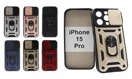 billigamobilskydd.seTPU Tough Slide Case iPhone 15 Pro