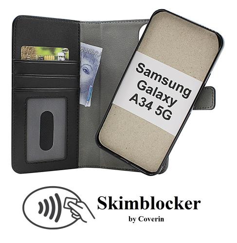 CoverinSkimblocker Magnet Fodral Samsung Galaxy A34 5G