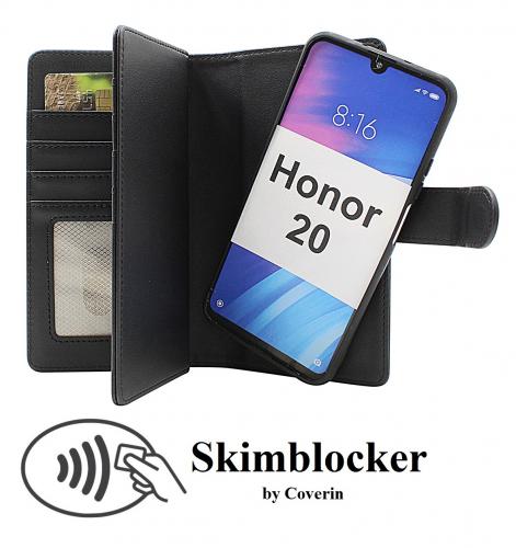 CoverinSkimblocker Honor 20 XL Magnet Plnboksfodral