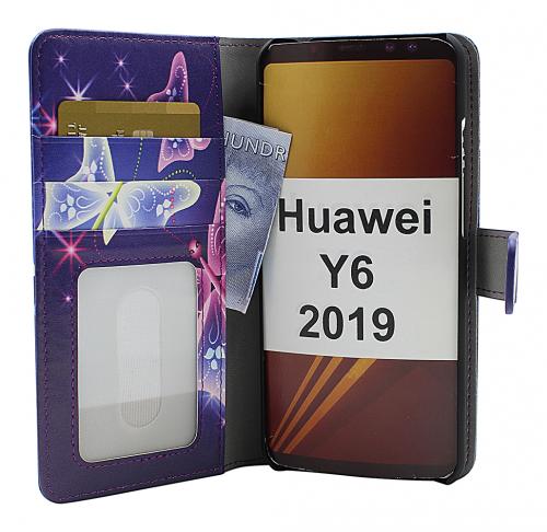 CoverinSkimblocker Magnet Designwallet Huawei Y6 2019