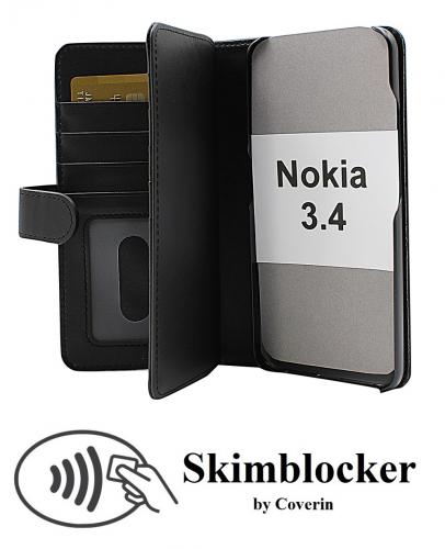 CoverinSkimblocker XL Wallet Nokia 3.4