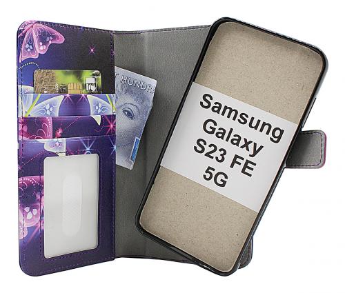 CoverinSkimblocker Magnet Designwallet Samsung Galaxy S23 FE 5G