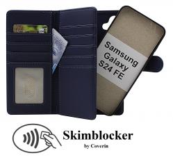 CoverinSkimblocker Samsung Galaxy S24 FE XL Magnet Plånboksfodral