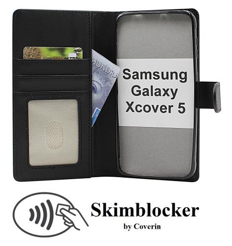 CoverinSkimblocker Samsung Galaxy Xcover 5 (SM-G525F) Plnboksfodral