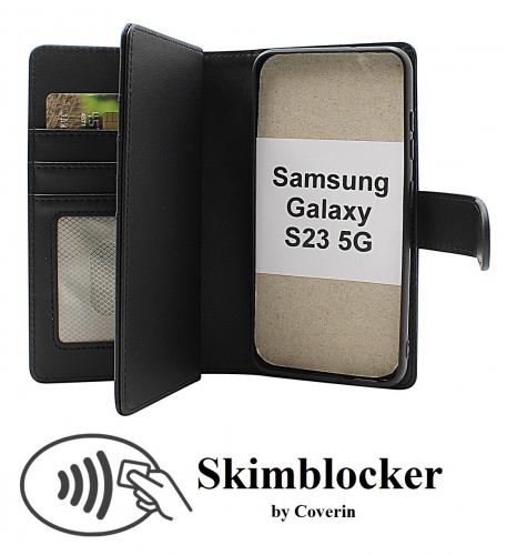 CoverinSkimblocker Samsung Galaxy S23 5G XL Magnet Plnboksfodral