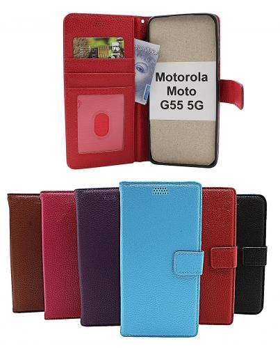 billigamobilskydd.seNew Standcase Motorola Moto G55 5G Plnboksfodral