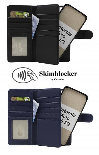 CoverinSkimblocker Motorola Moto G55 5G XL Magnet Plnboksfodral