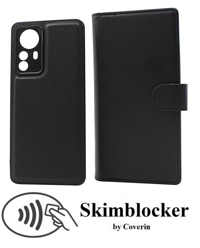 CoverinSkimblocker Xiaomi 12 Pro XL Magnet Plnboksfodral