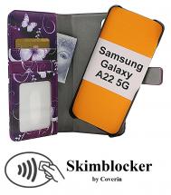 CoverInSkimblocker Magnet Designwallet Samsung Galaxy A22 5G (SM-A226B)