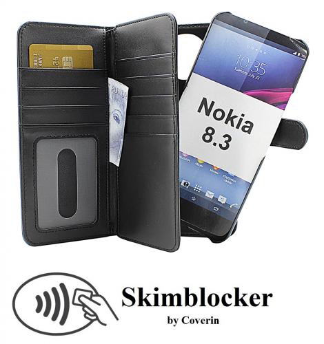 CoverinSkimblocker XL Magnet Fodral Nokia 8.3