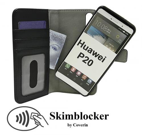 CoverinSkimblocker Magnet Fodral Huawei P20 (EML-L29)