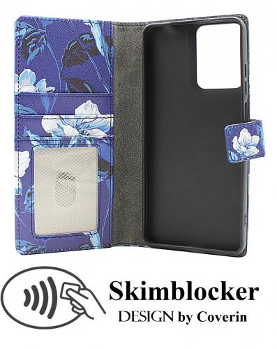 CoverinSkimblocker Motorola Moto E14 Plnboksfodral Design