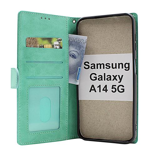 billigamobilskydd.seZipper Standcase Wallet Samsung Galaxy A14 4G / 5G