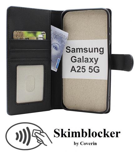 CoverinSkimblocker Samsung Galaxy A25 5G (SM-A256B/DS) Plnboksfodral