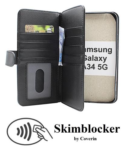 CoverinSkimblocker XL Wallet Samsung Galaxy A34 5G