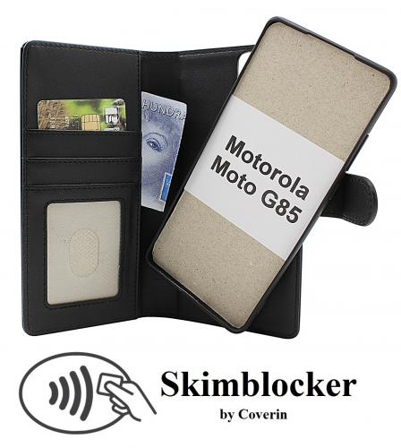 CoverinSkimblocker Motorola Moto G85 Magnet Plnboksfodral