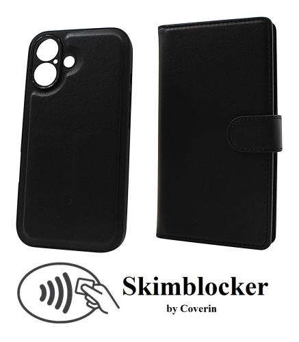 CoverinSkimblocker iPhone 16 Magnet Plnboksfodral