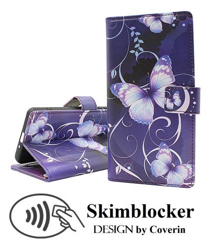 CoverinSkimblocker Samsung Galaxy S24 FE Magnet Plnboksfodral Design