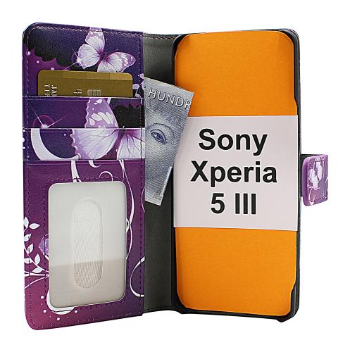 CoverinSkimblocker Magnet Designwallet Sony Xperia 5 III (XQ-BQ52)