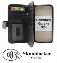 CoverInSkimblocker XL Wallet Samsung Galaxy S24 5G (SM-S921B/DS)