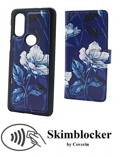 CoverinSkimblocker Magnet Designwallet Motorola One Vision