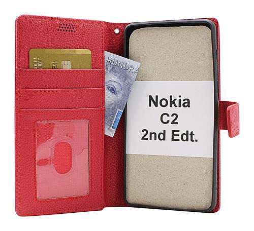 billigamobilskydd.seNew Standcase Wallet Nokia C2 2nd Edition