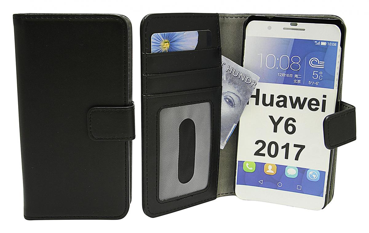 CoverInSkimblocker Magnet Fodral Huawei Y6 2017 (MYA-L41)