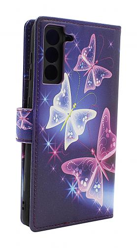 CoverinSkimblocker Samsung Galaxy S21 5G Magnet Plnboksfodral Design