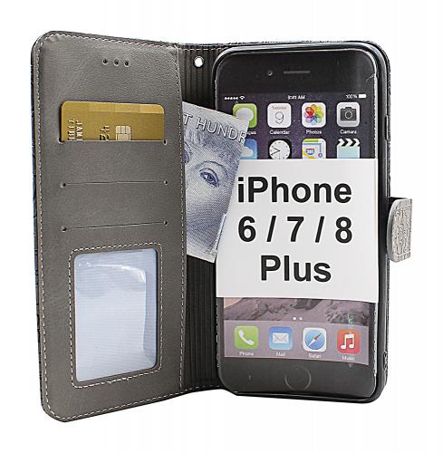 billigamobilskydd.seFlower Standcase Wallet iPhone 6 Plus / 7 Plus / 8 Plus