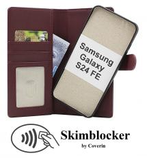 CoverinSkimblocker Samsung Galaxy S24 FE Magnet Plånboksfodral