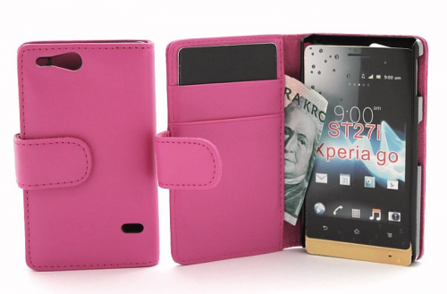 CoverinPlnboksfodral Sony Xperia Go ST27i