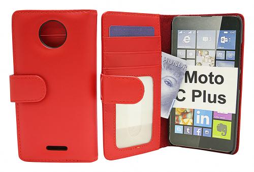 CoverInPlnboksfodral Moto C Plus (XT1723)