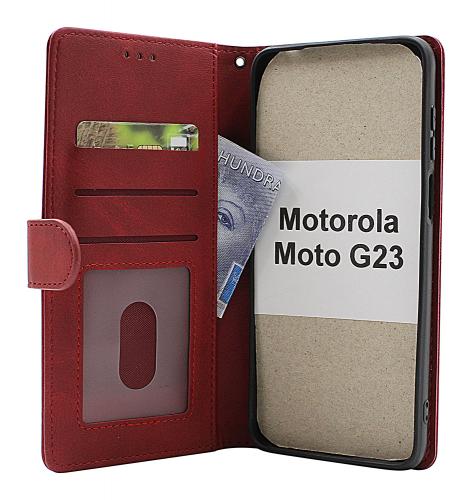 billigamobilskydd.seZipper Standcase Wallet Motorola Moto G23