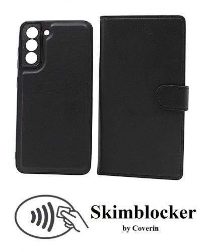 CoverinSkimblocker Samsung Galaxy S21 FE 5G Magnet Plnboksfodral