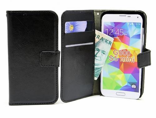 billigamobilskydd.seCrazy Horse wallet Samsung Galaxy S5 Mini (G800F)