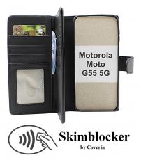 CoverinSkimblocker Motorola Moto G55 5G XL Plånboksfodral