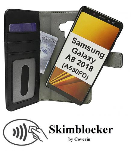 CoverinSkimblocker Magnet Fodral Samsung Galaxy A8 2018 (A530FD)