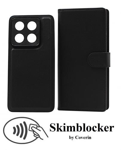 CoverinSkimblocker Xiaomi 14T Pro Magnet Plnboksfodral